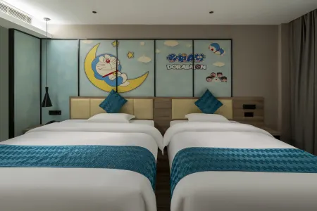 Qianyi Hotel (Beiliu Wanda Plaza Branch) Отели в г. Бейлю