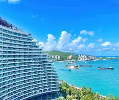 椰子海景花園露台公寓（北海海底世界店） 北海竹月星空露營基地附近的飯店