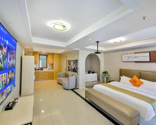 Huayu Apartment (Shenyang Zhongliang Square Shop) โรงแรมใกล้สวนนูเจียง