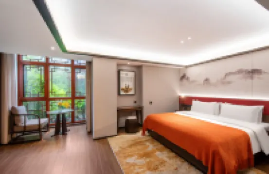 錦聖邸丨長•安GloriousTangDynasty庭院酒店（大唐不夜城雁塔店） 鄰近大唐不夜城的酒店