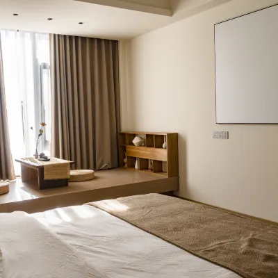 Qipan Homestay (Tiantai Great Waterfall) โรงแรมใกล้จุดชมวิวภูเขาเทียนไต่