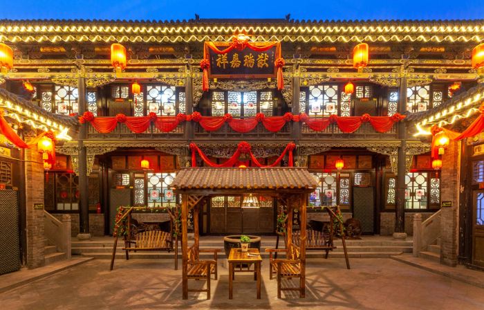 Juxiange Inn（in Pingyao Ancient City scenic spot）