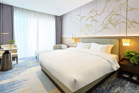 Handan Hotel (Congtai Park Handan Railway Station Branch) Отели рядом с достопримечательностью «Xuebu Bridge»