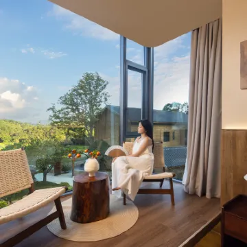 山川幾何·鹿與書院｜熹園度假民宿（廬山風景名勝區店） 三疊泉附近的飯店