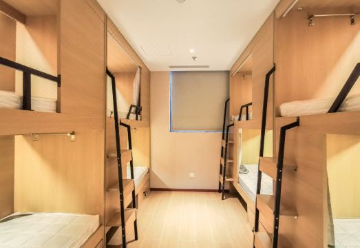 YUYAN YOUTH HOSTEL 넓은 공용 라운지