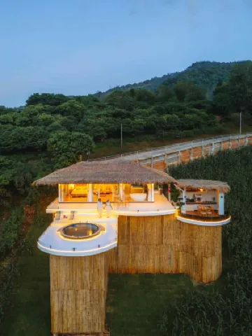 Kawin Mountain Villa โรงแรมใกล้ห้องอาหาร โป่งแยงแอ่งดอย
