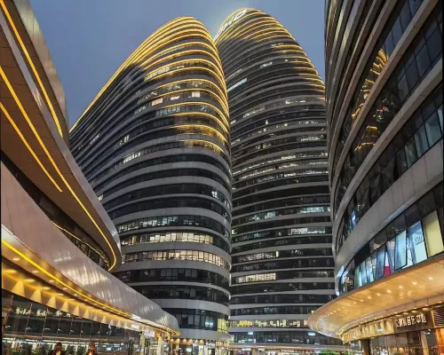 Golden Orange Hotel Wangjing Beijing بالقرب من الفندق Photos