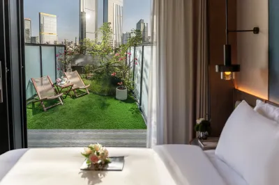 From·K Hotel (Guangzhou Tianhe Zhengjia Plaza Tiyuxi Road Metro Station Branch) 티 몰 주변 호텔