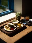 貓山下民宿（特克斯八卦城店） - 早餐