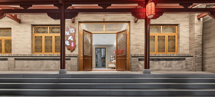 Songfeng Courtyard of the Wang Family Mansion Hotéis em Condado de Lingshi