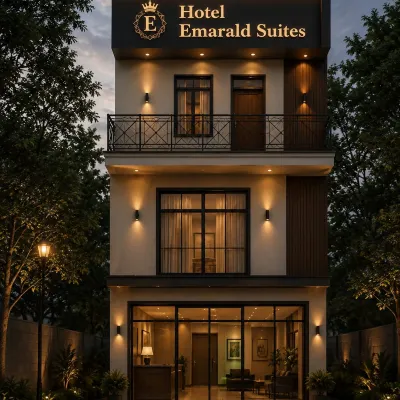 Hotel Emerald Suites At Delhi Airport 꾸뜹미나르 주변 호텔