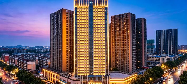 Vienna International Hotel (Luohe Exhibition Center Songjiang Food Street Branch) Hotel di Luohe