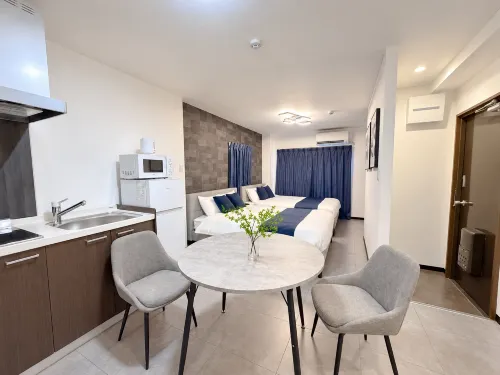 [New Open] Directly connected to Kansai Airport/Tengachaya Station Room 302, MAX 4 ppl - 2 tähden