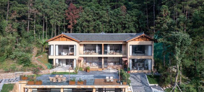韶山隱鳳居民宿（故居観光地） 韶山のホテル
