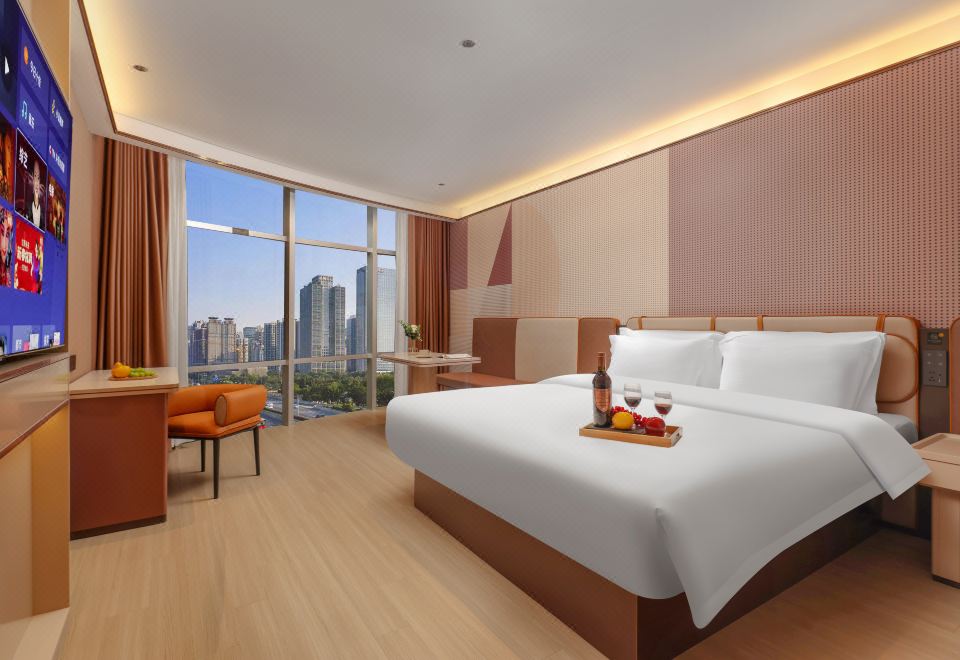 Rezen Select Hotel의 깔끔한 침실
