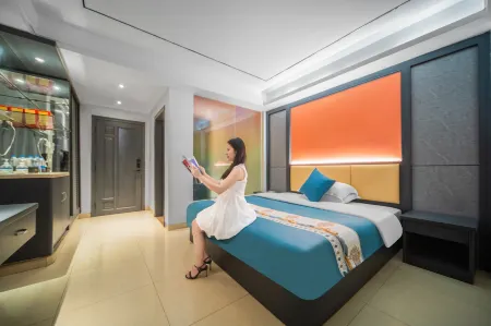 Haikou Xishi Smart - Selected Hotel (Ding'an County Government Bus Station Branch) Отели рядом с достопримечательностью «Ding'an Station»