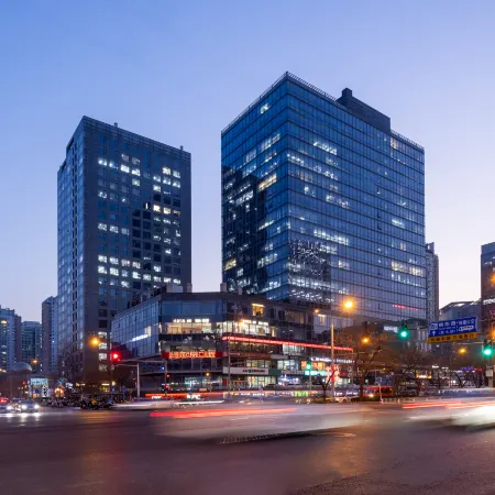 Mannsic Hotel (Beijing Guomao Chaoyang Road Branch) Отели рядом с достопримечательностью «Станция Sihui»