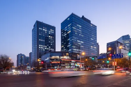 Mannsic Hotel (Beijing Guomao Chaoyang Road Branch) Отели рядом с достопримечательностью «Coche Town Automobile Culture Creativity Industrial Park»