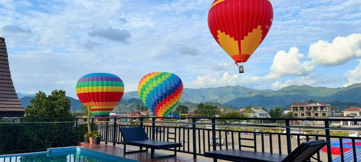 Vang Vieng Sisavang Mountain View Hotel Hotel di Vang Vieng