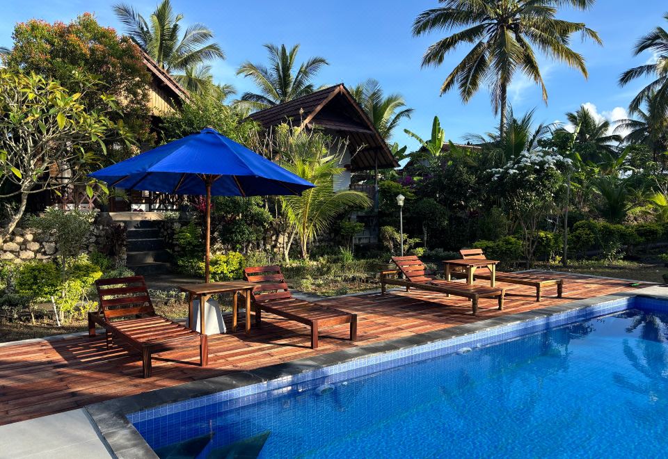 Penida Lapaya Bungalows 전경