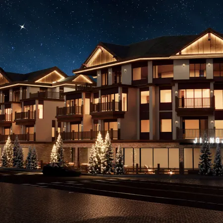 Aletai Garden Villas Designer Resort Hotel (Jiangjun Mountain Ski Resort Branch) Отели рядом с достопримечательностью «Скидный лагерь в Алтае, Синьцзян»