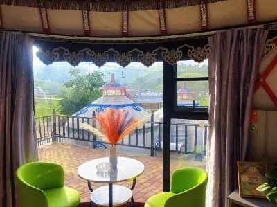 Yuxian Guanshan Tianxiang Farmhouse Hotel in zona Mongolian Tribe Yurt, Guanshan Pasture