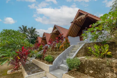 La Rise Penida Cottage - pemandangan pegunungan
