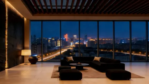 Yi Zhi. High Floor City View Huge-Screen Apartment(Shenzhen North Railway Station, Wanke Yue City) - Rooftop Pools