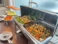 Bed by Cruise Hotel at Samakkhi-Tivanont - breakfast