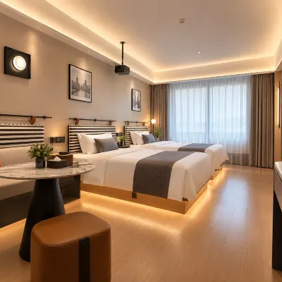 Fangyu Design Hotel (Nanchang Bayi Square Yongshu Road Subway Station) 성진 타워 주변 호텔
