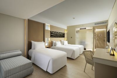 トリプルルーム スイス ベルホテル チューバンの写真