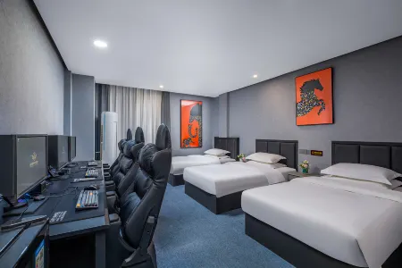 Tengman E-sports Hotel (Yucheng Yushan Avenue) Отели в г. Юйчэн