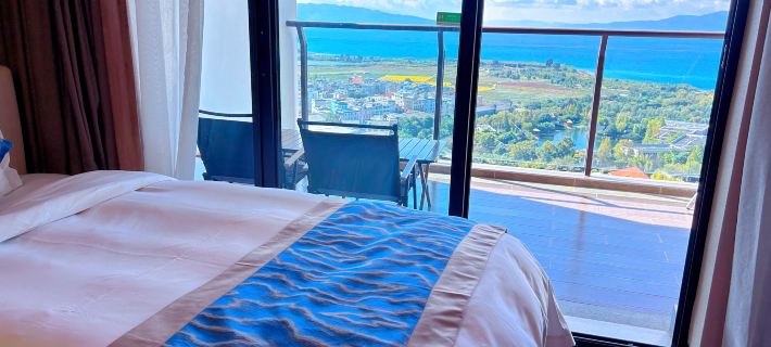 Huanzhu Lake View Homestay (Fuxian Lake Moon Bay Branch) Chengjiang otelleri