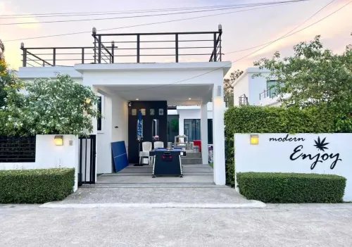 現代享受泳池別墅華欣