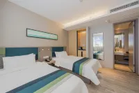 Elong Anyun Hotel (Nanjing Qiaobei Hongyang Square Liuzhoudong Road Subway Station) Отели рядом с достопримечательностью «Тяньюнь-Сити»