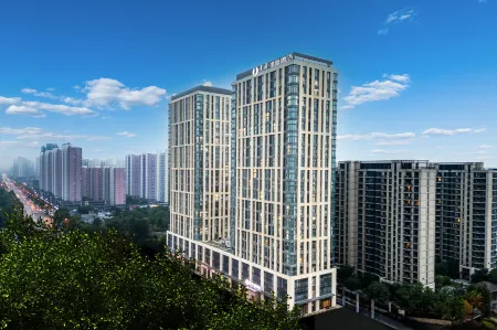 Jianguo HIDDEN Hotel (Shijiazhuang Station Normal University) Отели рядом с достопримечательностью «Hebei University of Science and Technology»