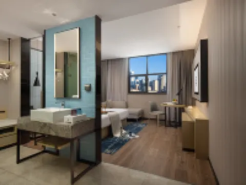 Starry Garden Hotel Wuhan Hankou Railway Station Zhuyeshan Store โรงแรมในอู่ฮั่น