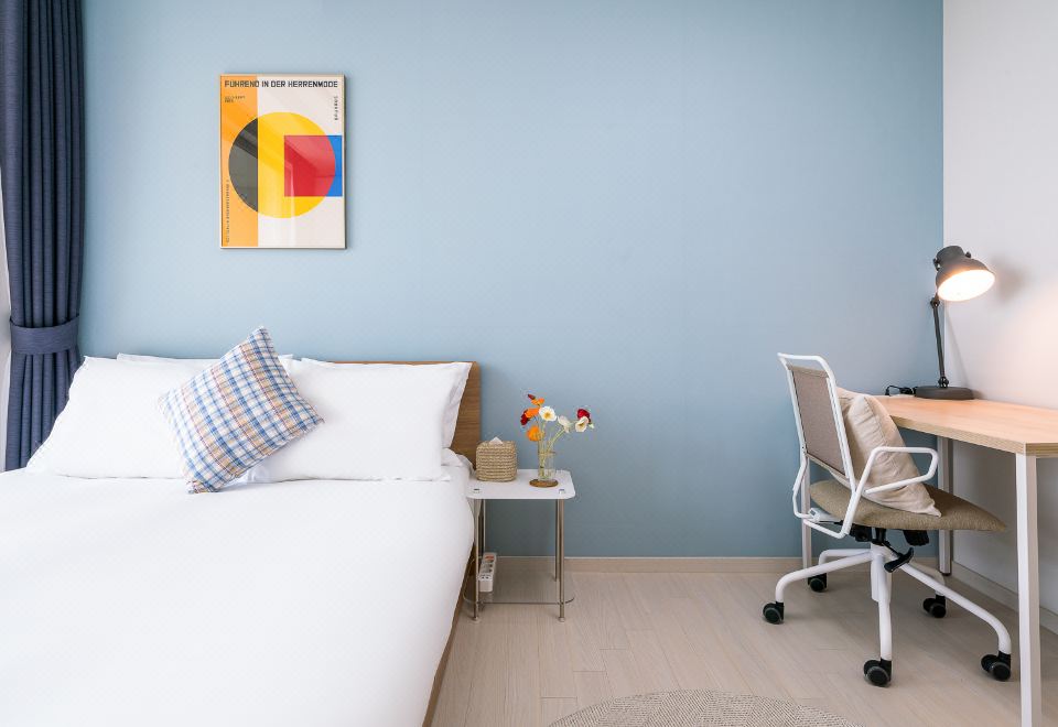 어반스테이 송도달빛공원의 모던한 로비 또는 휴식 공간