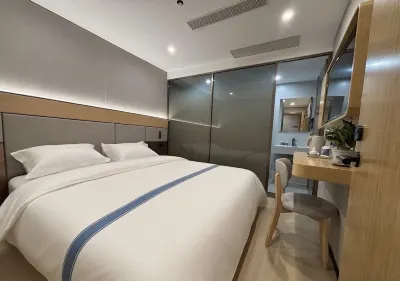 โรงแรมจุนไท่ (สถานีรถไฟใต้ดิน ถนนหลูซานกวน เซี่ยงไฮ้) โรงแรมใกล้Shanghai University of Engineering Science Gymnasium