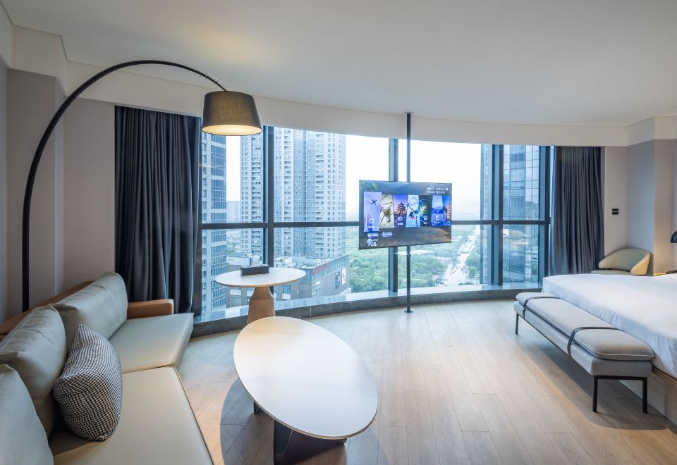 HANGZHOU YUHANG RAMADA의 모던한 외관 디자인 이미지