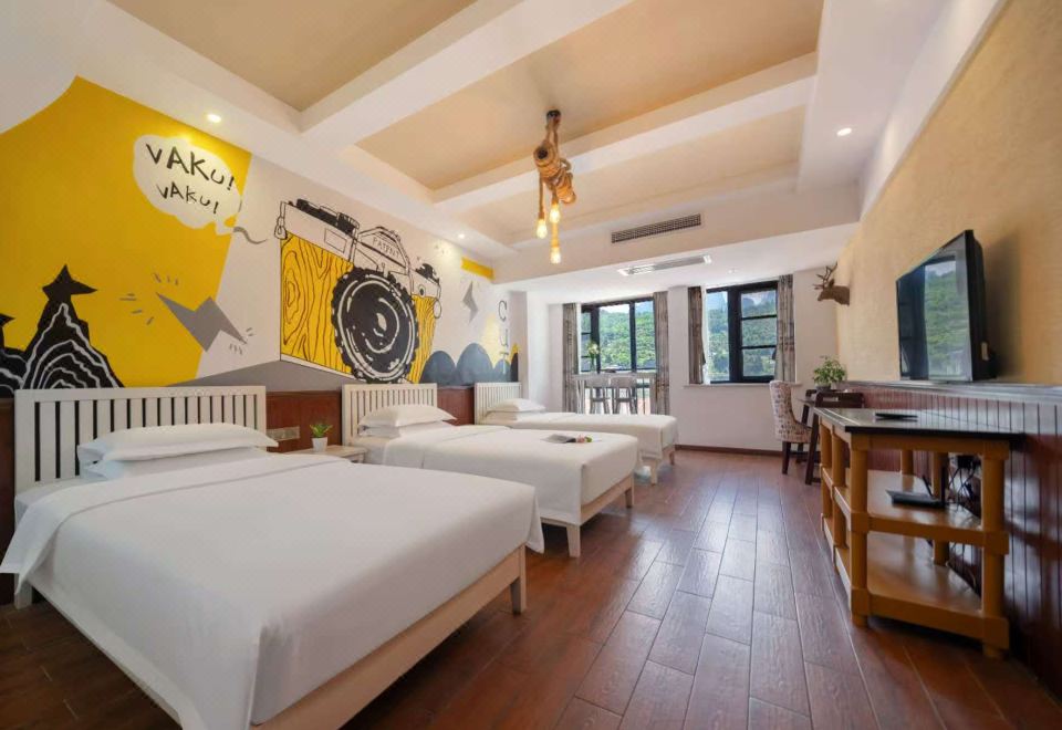 Xiayizhan Style Theme Inn 객실 내부