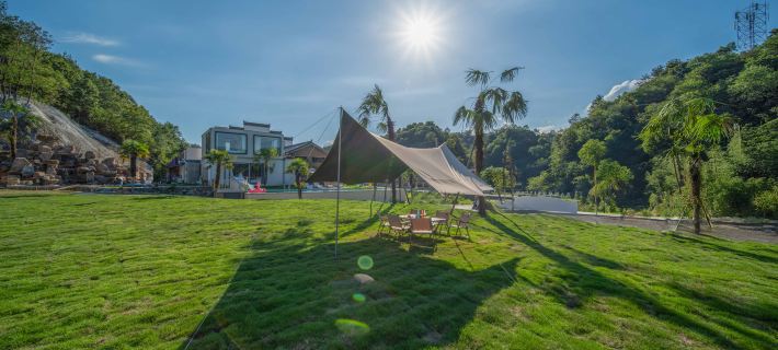 Half acre Terraced Fields · Terra Wilderness Starry Sky Pool · Vacation Designer Meisu Hotels in Ningguo