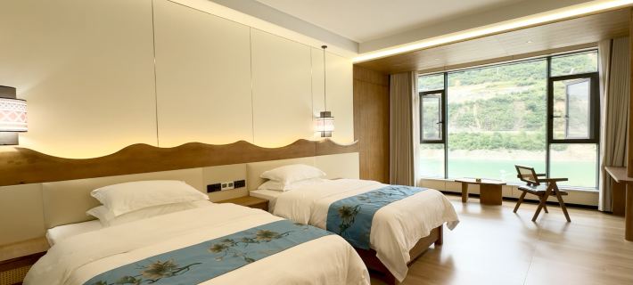Pingwu Baima  Guzhai No. 1 Manor Hotel di Pingwu