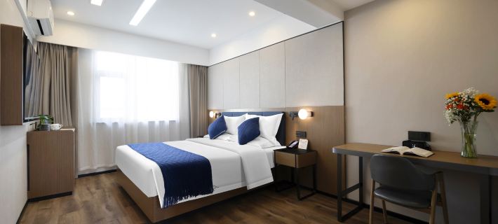 Zhesu Select Hotel (Yangquan Riverside Street) Hotéis em Yangquan