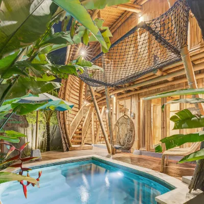 Noon V1 · Eco Bamboo Getaway in Seseh - Canggu - A Luxury Private Villa By Balinest Villas Hotels near Seseh