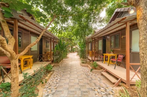 Anna Bungalow Vientiane - parking