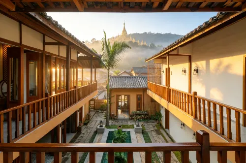 Shishe Retreat · Manghuang Village Scenic Area, Mangshi - parcheggio