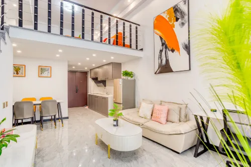 Youyue Light Luxury Intelligent Jumu Cinema Apartment (Changchun Chaofan Street Branch) - balcone