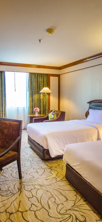 ห้องซูพีเรียร์ เตียงเดี่ยว 2 เตียง