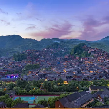 Tianhe Yixin·Qianyunshan Township Observation Deck High-altitude Panorama Mountain House